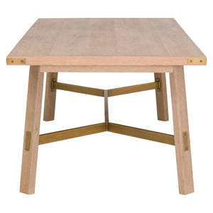 Light Honey Oak 90" Conference Table