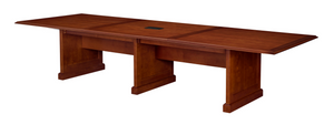 12 or 16 Foot Rectangular Conference Table in Cherry Finish