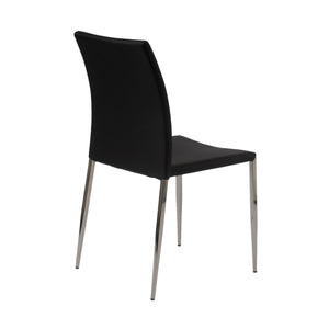 Classic Stackable Black Guest or Conference Chair (Set of 4)