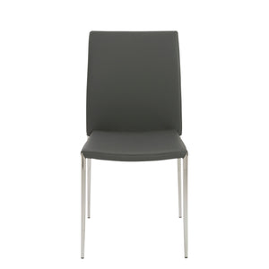 Classic Stackable Gray Guest or Conference Chair (Set of 4)