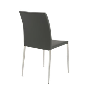 Classic Stackable Gray Guest or Conference Chair (Set of 4)