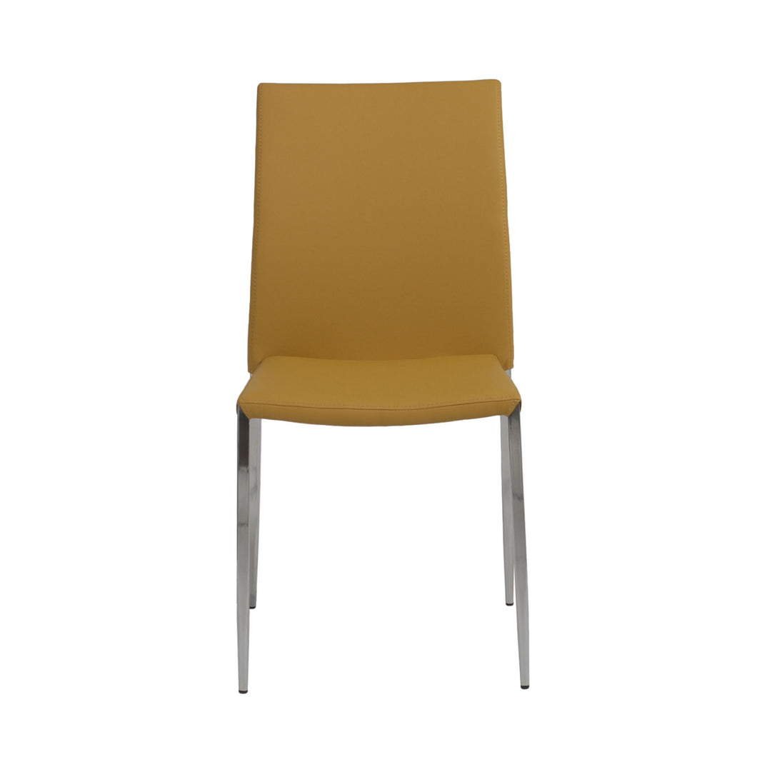Classic Stackable Saffron Guest or Conference Chair (Set of 4)