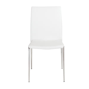 Classic Stackable White Guest or Conference Chair (Set of 4)