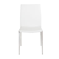 Classic Stackable White Guest or Conference Chair (Set of 4)