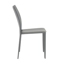 Load image into Gallery viewer, Stylish Guest or Conference Chairs of Gray Regenerated Leather (Set of 4)
