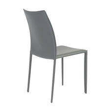 Load image into Gallery viewer, Stylish Guest or Conference Chairs of Gray Regenerated Leather (Set of 4)
