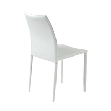 Load image into Gallery viewer, Stylish Guest or Conference Chairs of White Regenerated Leather (Set of 4)
