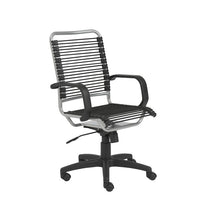 Load image into Gallery viewer, Understated Wheeled Office Chair w/ Black Bungee Back
