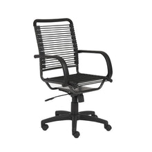 Load image into Gallery viewer, Comfortable Rolling Office Chair w/ Black Bungee Back
