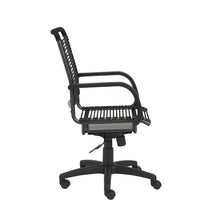 Load image into Gallery viewer, Comfortable Rolling Office Chair w/ Black Bungee Back
