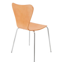 Load image into Gallery viewer, Stylish Conference or Guest Chair with Natural Wood Finish (Set of 4)
