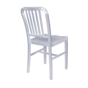 Striking Matte Aluminum Guest or Conference Chair