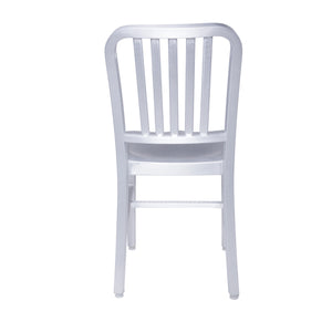 Striking Matte Aluminum Guest or Conference Chair