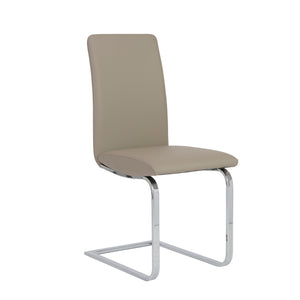 Great Taupe Guest or Conference Chair (Set of 2)
