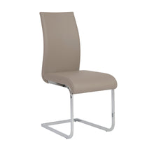 Load image into Gallery viewer, Taupe Leatherette Guest or Conference Chair w/ Extra Height (Set of 4)
