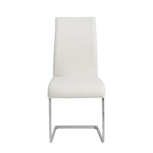 Load image into Gallery viewer, White Leatherette Guest or Conference Chair w/ Extra Height (Set of 4)
