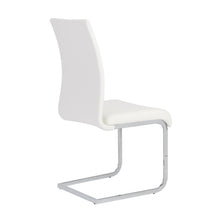 Load image into Gallery viewer, White Leatherette Guest or Conference Chair w/ Extra Height (Set of 4)
