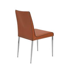 Load image into Gallery viewer, Premium Cognac Leather Conference or Guest Chairs with Steel Legs (Set of 2)
