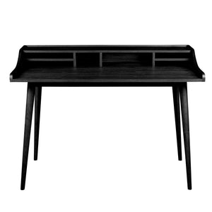 47" Petite Writing Desk in Matte Black