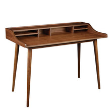 Load image into Gallery viewer, Elegant &amp; Versatile 47&quot; American Walnut Writing Desk
