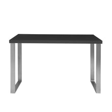 Load image into Gallery viewer, Anthracite &amp; Brushed Stainless Steel 48&quot; Modern Desk
