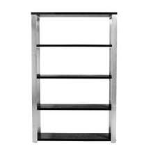 Load image into Gallery viewer, Premium Gray Lacquer and Chrome 48&quot; Modern Desk
