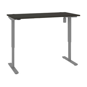 Electric Adjustable 72" Desk in Deep Gray