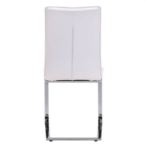 Classic Guest or Conference Chair in White (Set of 2)