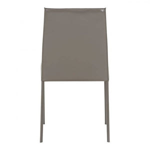 Classic Stone Gray Guest or Conference Chair (Set of 2)
