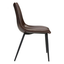 Load image into Gallery viewer, Brown Tufted Leatherette Guest or Conference Chairs (Set of 2)
