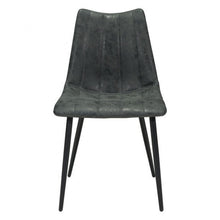 Load image into Gallery viewer, Black Tufted Leatherette Guest or Conference Chairs (Set of 2)
