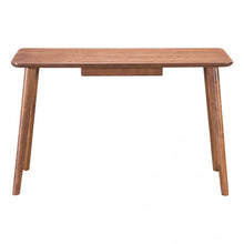 Load image into Gallery viewer, Classic Dark Walnut 47&quot; Office Desk
