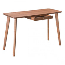 Load image into Gallery viewer, Classic Dark Walnut 47&quot; Office Desk
