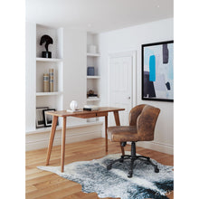 Load image into Gallery viewer, Classic Dark Walnut 47&quot; Office Desk
