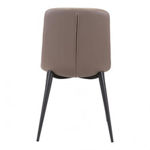 Load image into Gallery viewer, Taupe Leatherette Guest or Conference Chair w/ Button Tufting (Set of 2)
