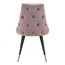 Load image into Gallery viewer, Chic Guest or Conference Chair in Pink Velvet (Set of 2)
