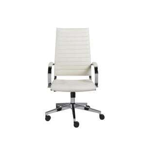 Executive High Back Office Chair in White