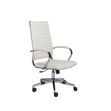 Load image into Gallery viewer, Executive High Back Office Chair in White
