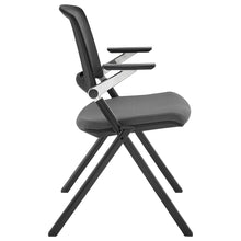 Load image into Gallery viewer, Set of 2 Folding Gray Office Chairs

