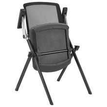 Load image into Gallery viewer, Set of 2 Folding Gray Office Chairs
