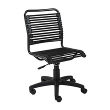 Load image into Gallery viewer, Bungee Armless Office / Conference Chair in Black
