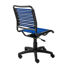 Load image into Gallery viewer, Bungee Armless Office / Conference Chair in Blue
