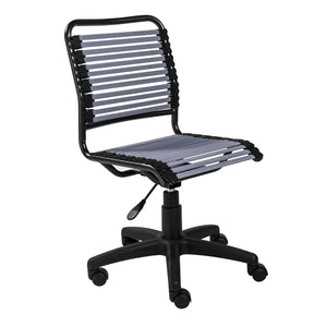 Bungee Armless Office / Conference Chair in Light Gray