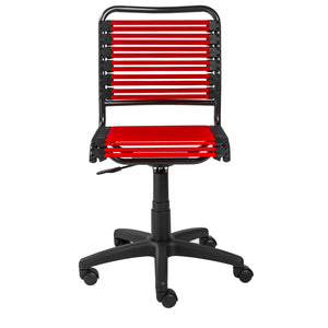 Bungee Armless Office / Conference Chair in Red
