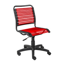 Load image into Gallery viewer, Bungee Armless Office / Conference Chair in Red
