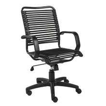Load image into Gallery viewer, High Back Bungee Office Chair in Black
