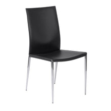 Load image into Gallery viewer, Tasteful Black Leather Guest or Conference Chair (Set of 2)
