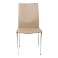 Load image into Gallery viewer, Tasteful Tan Leather Guest or Conference Chair (Set of 2)

