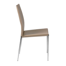 Load image into Gallery viewer, Tasteful Tan Leather Guest or Conference Chair (Set of 2)
