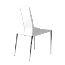 Load image into Gallery viewer, Tasteful White Leather Guest or Conference Chair (Set of 2)
